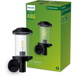 Philips 8720169266513 kültéri fali lámpa Listra E27