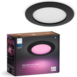 Philips Hue 8720169264274 LED fürdőszobai spotlámpa Slim downlight | 12W integrált LED forrás | 2200