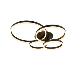 Trio 632210432 LED mennyezeti csillár DRAKE | 50W integrált LED forrás | 5850lm | 2700-6500K