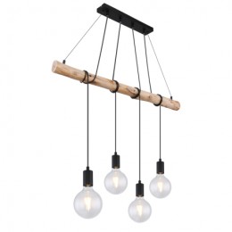 Globo 15439-4 függőcsillár Rex 4x60W | E27