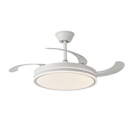 Rabalux 71364 LED ventilátor világítással Fluara | 60W integrált LED forrás | 4800lm | 3000-6500K