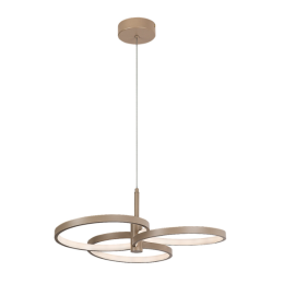 Rabalux 72400 LED mennyezeti függőlámpa Isidora | 50W integrált LED forrás | 4000lm | 3000-6500K