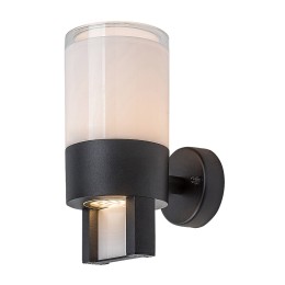 Rabalux 98077130 LED kültéri fali lámpa Leitha | 12W integrált LED forrás | 740lm | 3000K