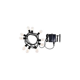 Rabalux 98077165 LED napelemes kültéri fényfüzér Zirc | 4W integrált LED forrás | 35lm | 2700K