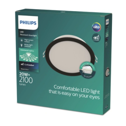 Philips 8721103131379 LED süllyeszthető lámpa MESON | 20W integrált LED forrás | 1400lm | 3000K