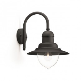 Philips 01652/30/PN kültéri fali lámpa Raindrop 1x60W | E27 | IP44