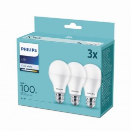 Philips 8718699694906 3x LED izzó 1x14W|E27|4000K