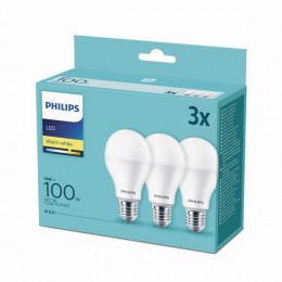 Philips 8718699694920 3x LED izzó 1x14W|E27|2700K