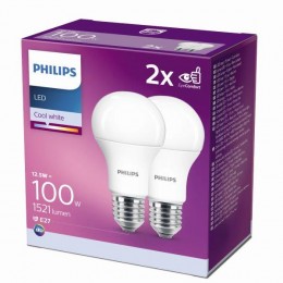 Philips 8718699726959 2x LED izzó 1x12,5W|E27|4000K