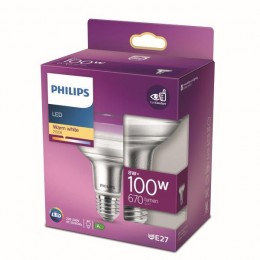 Philips 8718699773878 LED izzó 1x8W | E27 | 670lm | 2700K