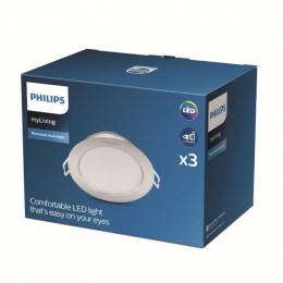 Philips Diamond Cut LED DL251 süllyesztett lámpa 1x 3,5W | 300lm | 2700K