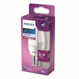 Philips 8719514309548 LED izzó 5W/40W | E14 | 470lm | 4000K | B35