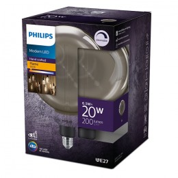 Philips 8719514315396 LED izzó 6,5W/20W | E27 | 200lm | 1800K | G200