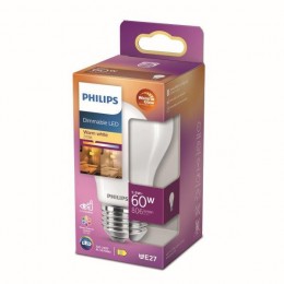 Philips 8719514323858 LED izzó 5,9W/60W | E27 | 806lm | 2200-2700K | A60