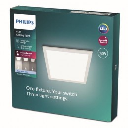 Philips 8719514326668 LED mennyezeti panel Super Slim 1x12W | 1200lm | 4000K