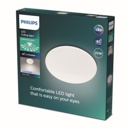 Philips 8719514334991 LED mennyezeti lámpa Moire CL200 1x20W | 2300lm | 4000K