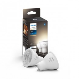 Philips Hue 8719514340145 LED izzó 2x5,2W | GU10 | 400lm | 2700K