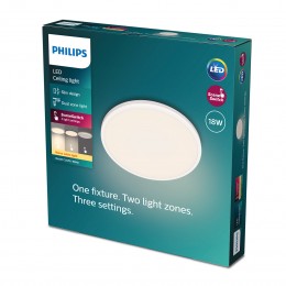 Philips 8719514431904 LED mennyezeti lámpa Ozziet 1x18W | 1800lm | 2700K