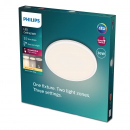Philips 8719514432062 LED mennyezeti lámpa Ozziet 1x36W | 3900lm | 2700K