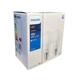 Philips 8719514470996 LED izzókészlet 2-set | 4,9W E27 | 470 lm | 4000K