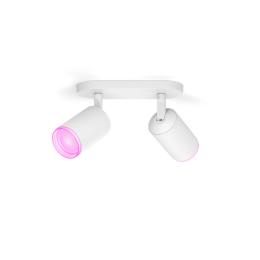 Philips HUE  8720169319455 LED mennyezeti spotlámpa Fugato  | 2x4,2W GU10 | 2000-6500K+RGBK