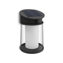 Philips 8720169361942 LED napelemes kültéri fali lámpa Juda  | 3,2W integrált LED forrás | 500lm | 2