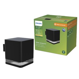 Philips 8720169386815 LED napelemes kültéri fali lámpa Virona  | 1,8W integrált LED forrás | 200lm |
