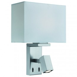 Searchlight 0882SS ADJUSTABLE WALL fali lámpa 1xE27 + LED