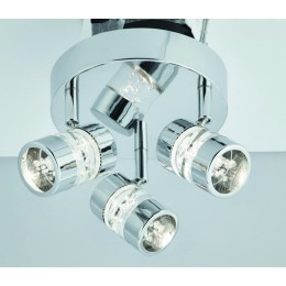Searchlight 4413CC BUBBLES LED hárompontos lámpa IP44