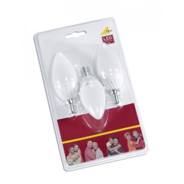 Trio 989-63 3x LED izzó Kerze 1x6W | E14 | 470lm | 3000K