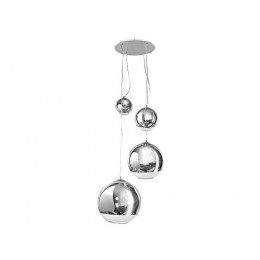 Azzardo AZ2542 függőcsillár Silver ball 4x60W | E27 | IP20