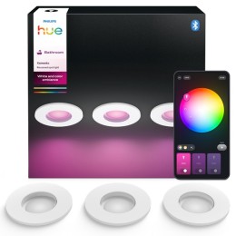 Philips Hue 8721103072900 LED süllyeszthető lámpakészlet Xamento | 4W GU10 | 350lm | 2000-6500K