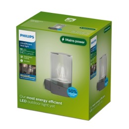 Philips 8721103104892 LED kültéri fali lámpa Nayl | 4W integrált LED forrás | 840lm | 2700K