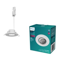 Philips 8721103037930 LED süllyeszthető lámpa Cilantro  | 5W integrált LED forrás | 500lm | 2700K