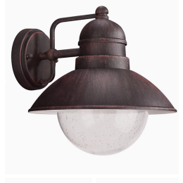 Philips Massive 17480/86/PN kültéri fali lámpa Damascus 1x60W|E27|IP44