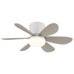 Globo 03625SA LED ventilátor világítással DELORES | 5W integrált LED forrás | 350lm | 2700-6500K