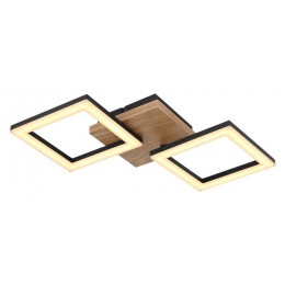 Globo 67280-18 LED mennyezetre szerelhető csillár Kerry 1x18W | 1200lm | 3000K