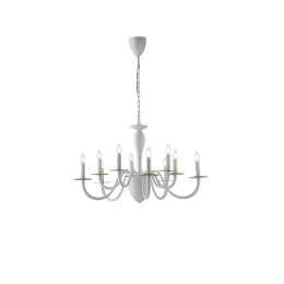 Luce Ambiente Design I-ARMSTRONG/10 BCO függőcsillár ARMSTRONG E14