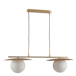 Luce Ambiente Design I-CHAPLIN-S2 ORO függőcsillár CHAPLIN | 2×60W E27