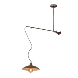Luce Ambiente Design I-ELDORADO-AP-BRO fali lámpa ELDORADO | 1×60W E27