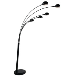 Luce Ambiente Design I-ERACLE-PT NERO állólámpa ERACLE | 5×60W E14