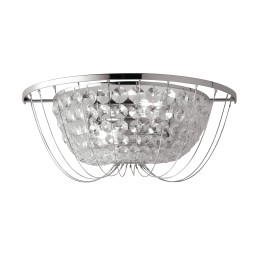 Luce Ambiente Design I-VIENNA-AP CR fali lámpa VIENNA E14