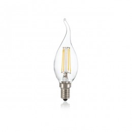 Ideal Lux 188911 LED izzó Filament BA35 1x4W | E14 | 520lm | 3000K