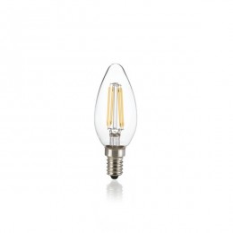 Ideal Lux 188928 LED izzó Filament B35 1x4W | E14 | 320lm | 3000K