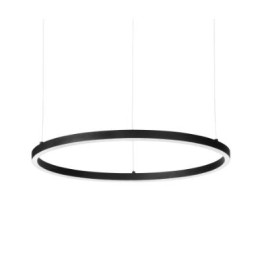 Ideal Lux 304397 ORACLE SLIM LED függőlámpa D700mm 1x40W | 1660lm | 3000K | fekete, DALI