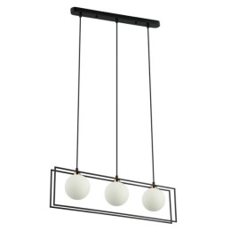 Italux PND-53423-3-BK függőcsillár Grosetta G9