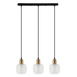 Italux PND-67594-3-BRO+CL függőcsillár Lamezia E27