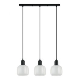Italux PND-67594-3-BK+CL függőcsillár Lamezia E27