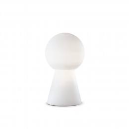 Ideal Lux 000251 asztali lámpa Birillo Medium Bianco 1x60W|E27
