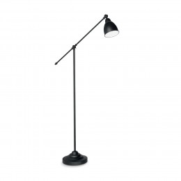 Ideal Lux 003528 állólámpa Newton Nero 1x60W|E27